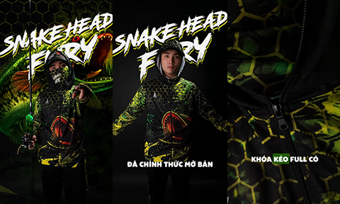 CLIP MỞ BÁN ÁO CÂU CÁ SNAKEHEAD FURY