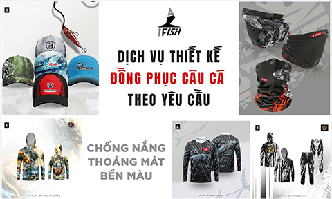 DỊCH VỤ THIẾT KẾ ĐỒNG PHỤC ÁO CÂU CÁ THEO YÊU CẦU