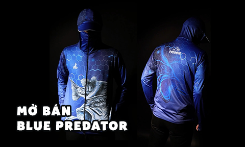 CLIP MỞ BÁN ÁO CÂU CÁ BLUE PREDATOR