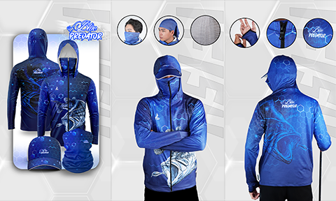 ÁO CÂU CÁ BLUE PREDATOR – KẺ SĂN MỒI XANH ĐÃ LỘ DIỆN