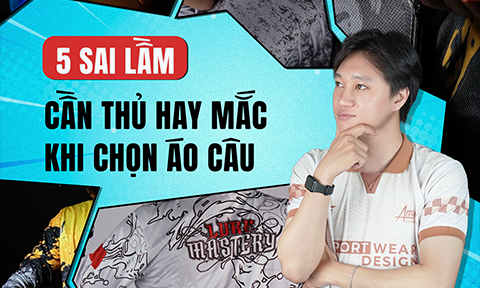 HÌNH ẢNH 5 SAI LẦM CẦN THỦ HAY MẮC KHI CHỌN ÁO ĐI CÂU