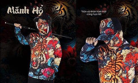 HÌNH POSTER ÁO CÂU CÁ MÃNH HỔ