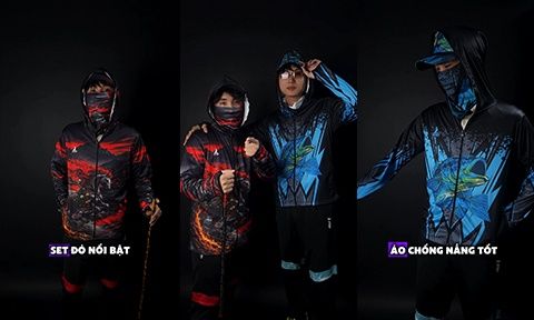 CLIP PHỐI ĐỒ ĐI CÂU CÁ