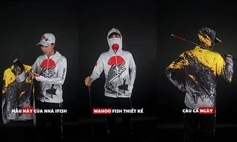 CLIP KẾT HỢP ÁO CÂU CÁ WAHOO x BASS HUNTER