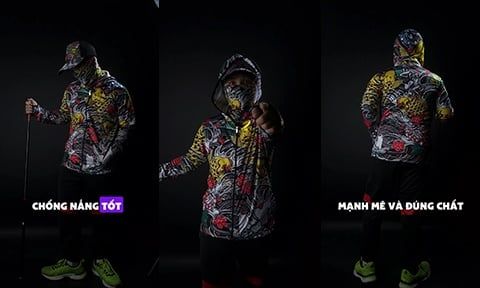 CLIP OUTFITS ĐI CÂU ÁO CÂU CÁ HỌA NGƯ & QCC3 RED