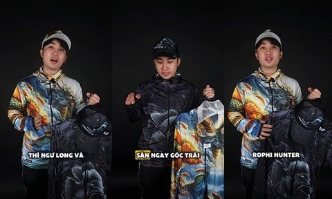 CLIP SỰ KẾT HỢP ÁO CÂU CÁ NGƯ LONG x ROPHI HUNTER