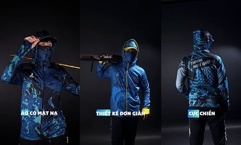 CLIP TỔNG HỢP 3 MẪU ÁO CÂU CÁ TONE XANH
