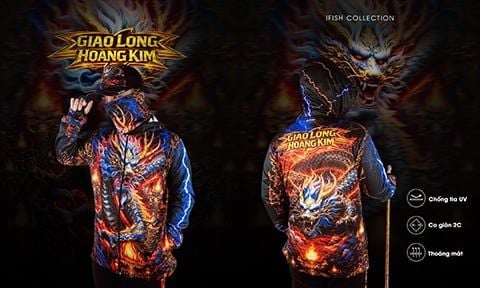 HÌNH POSTER ÁO CÂU CÁ GIAO LONG HOÀNG KIM