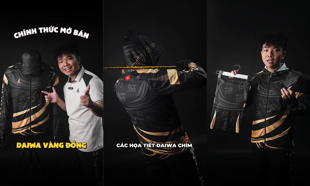 MẪU MỚI CẬP BẾN! DAIWA VÀNG ĐỒNG