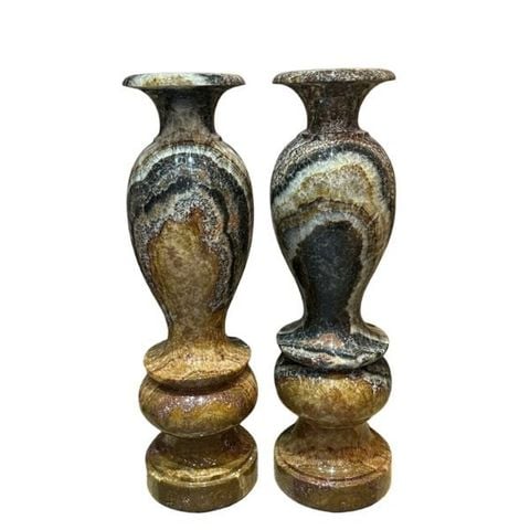 Lục Bình Vân Thổ Cẩm Trang Trí Phòng Khách Sang Trọng