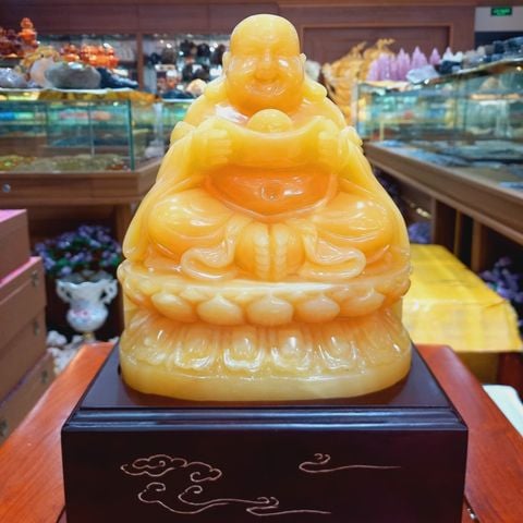 Phật Di Lặc: tượng cầu tài đầu năm, chất liệu, cách đặt