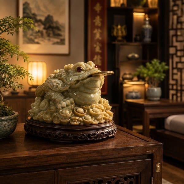 Thiềm Thừ phong thủy: ý nghĩa, cách đặt đúng