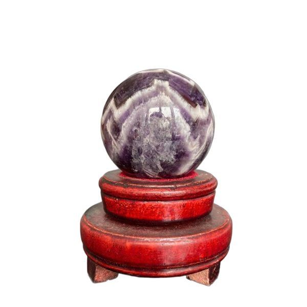Quả Cầu Thạch Anh Tím 6,3cm