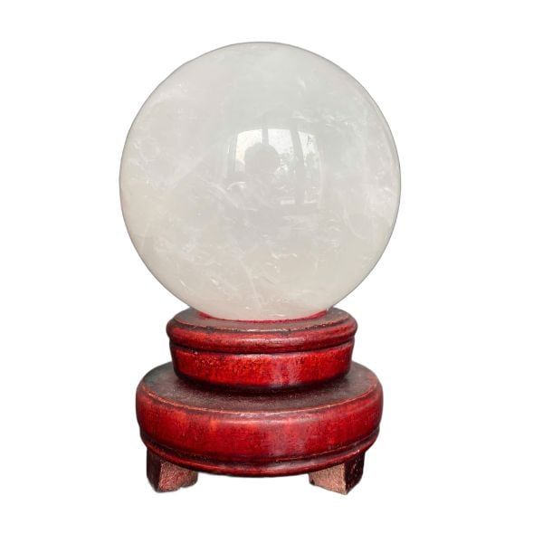 Quả Cầu Thạch Anh Trắng 9,6cm
