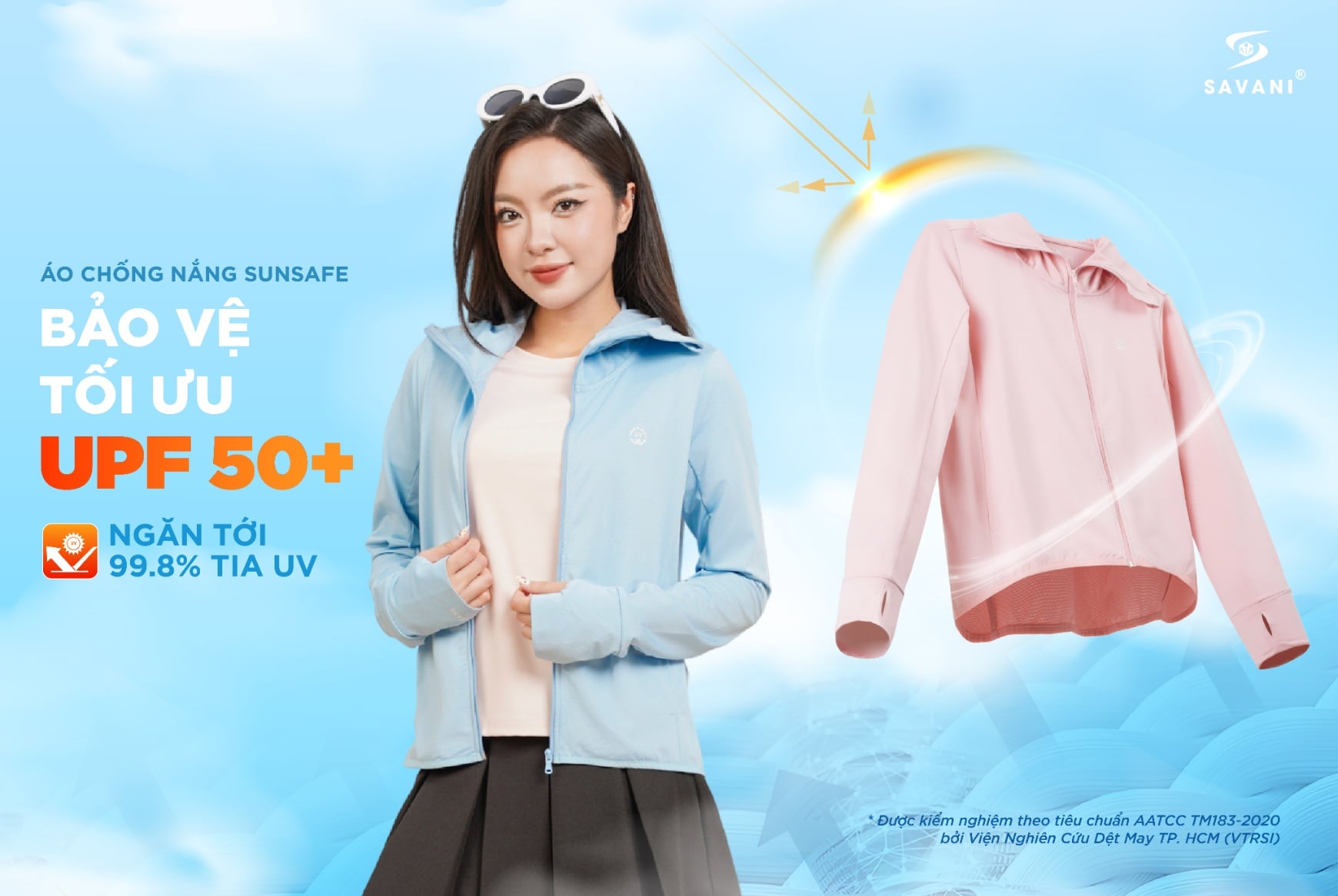 ÁO CHỐNG NẮNG SUNSAFE - LÁ CHẮN BẢO VỆ TOÀN DIỆN MÙA HÈ