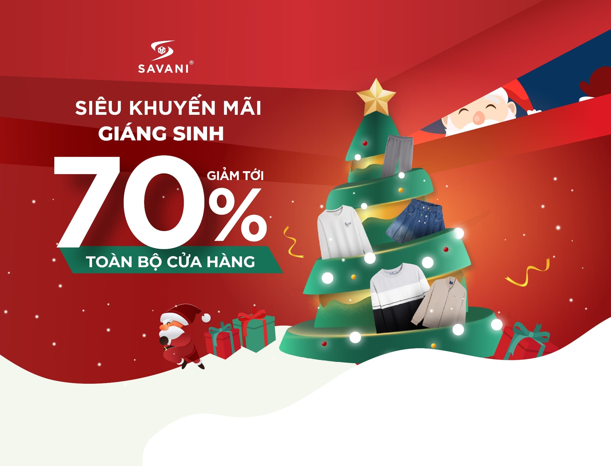 SIÊU KHUYẾN MẠI GIÁNG SINH! GIẢM TỚI 70%