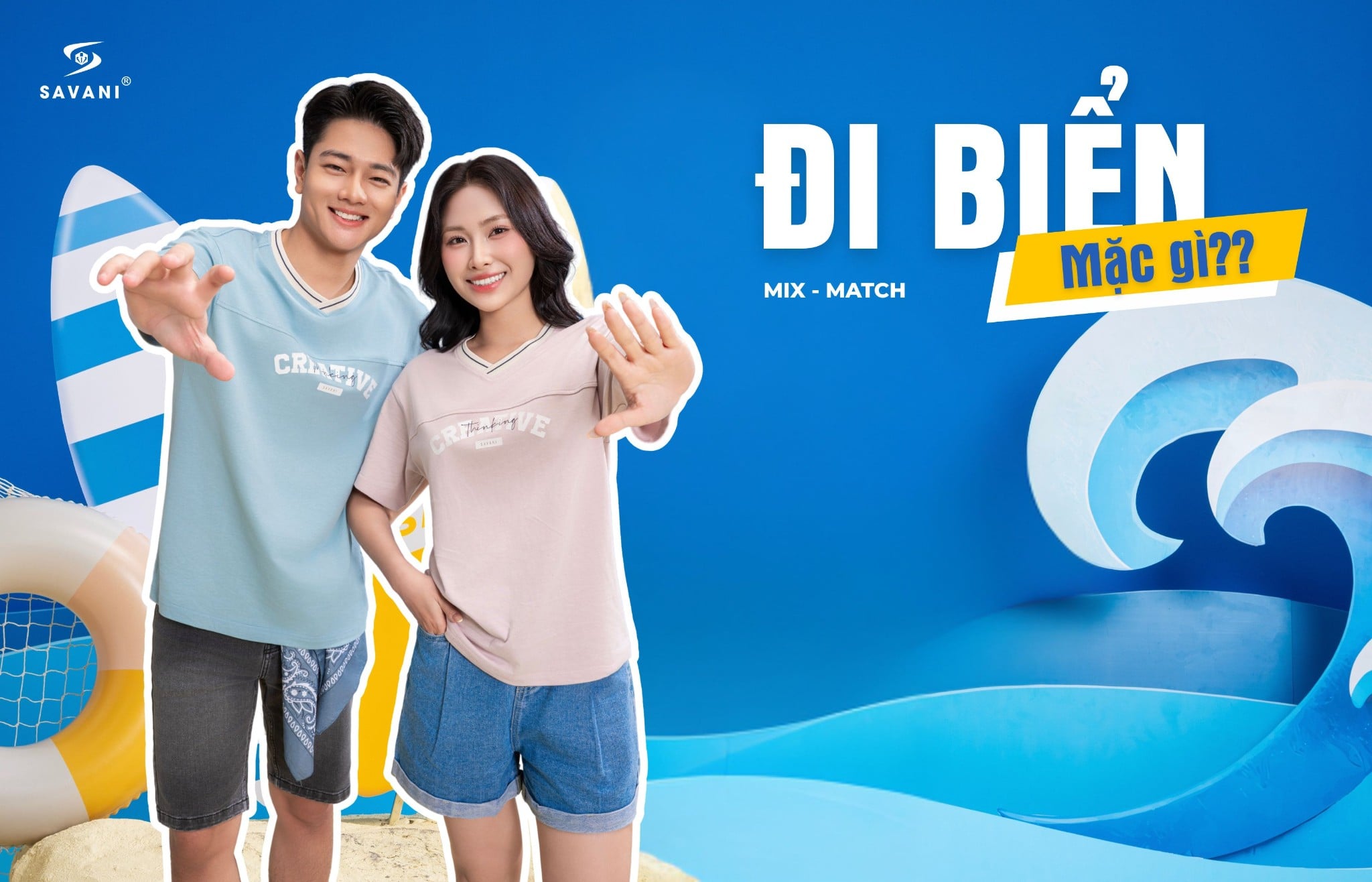 ĐI BIỂN MẶC GÌ ĐỂ TRENDY? 7 CÁCH PHỐI ĐỒ ĐÚNG GU CHO TEAM CHUẨN BỊ VI VU