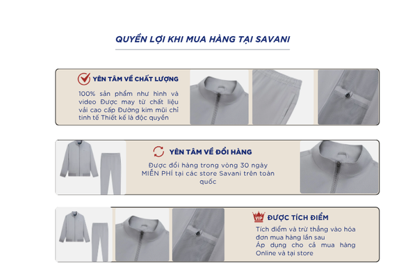 Bộ gió không mũ nam logo ngực bo tay bo gấu