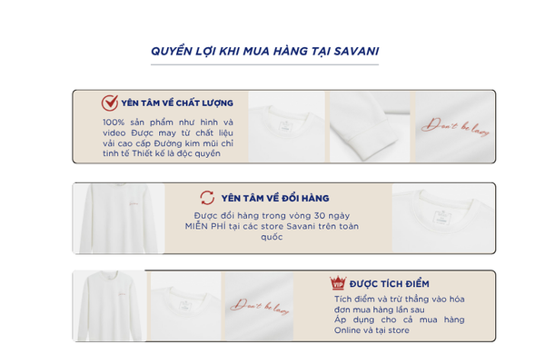 Áo nỉ cổ tròn nam hình in trước ngực và thân sau