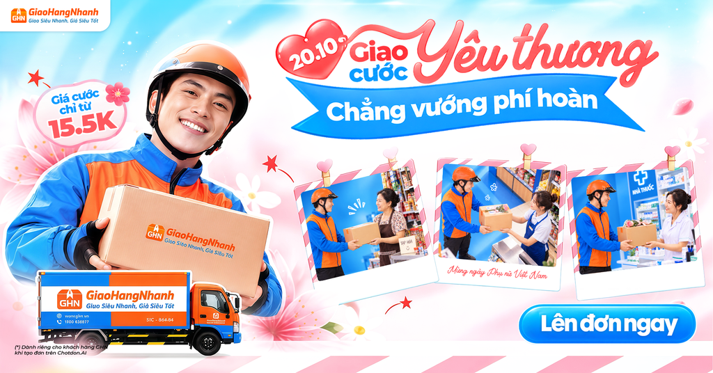 Tháng 10 yêu thương - Đón ưu đãi shop mới giảm 100%