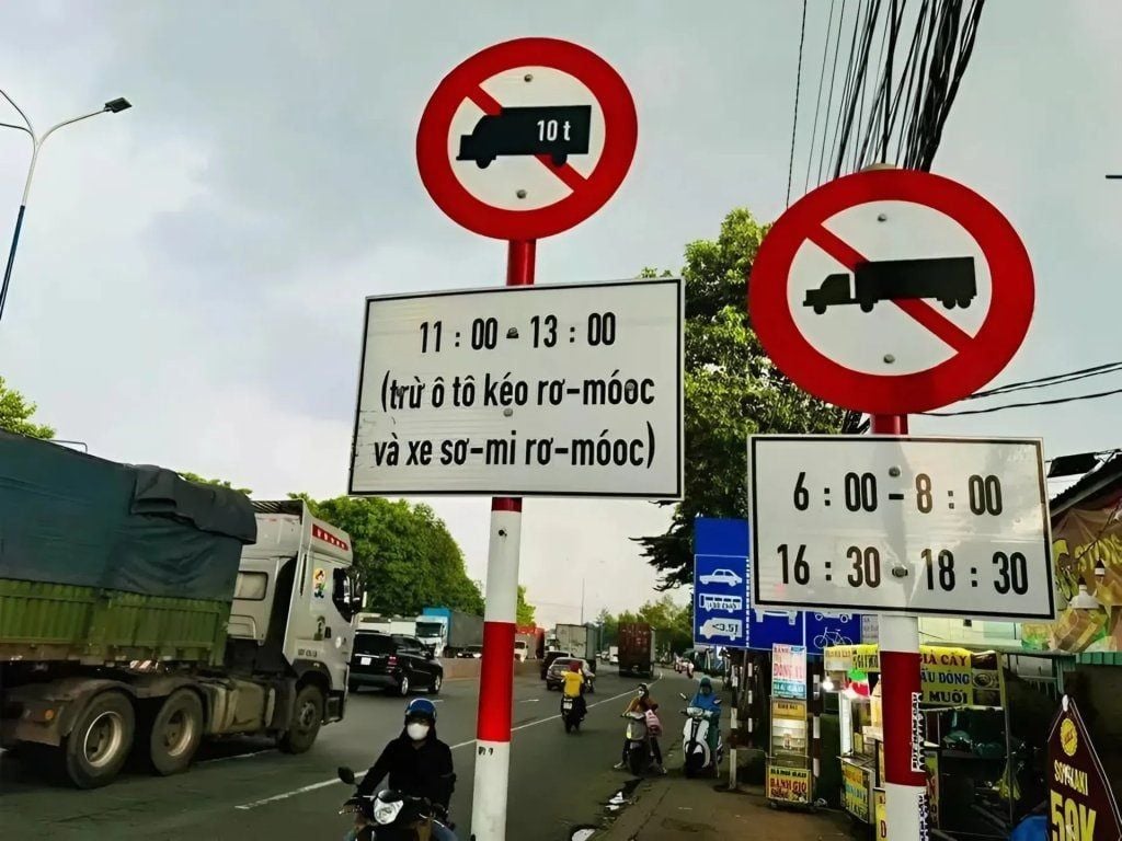 Cập nhật bản đồ cấm tải TP.HCM và mức phạt mới nhất năm 2026