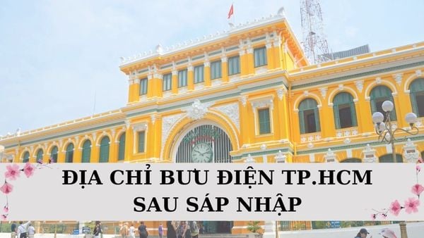 Danh sách bưu điện TP.HCM mới nhất sau sáp nhập
