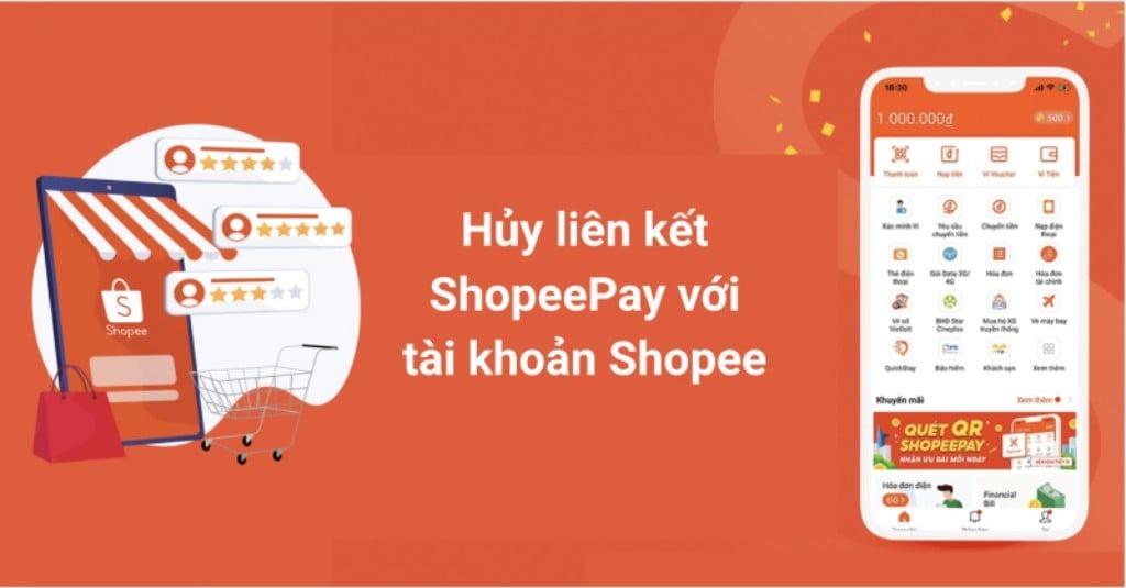 Cách hủy liên kết ShopeePay với Shopee đơn giản nhất 2026