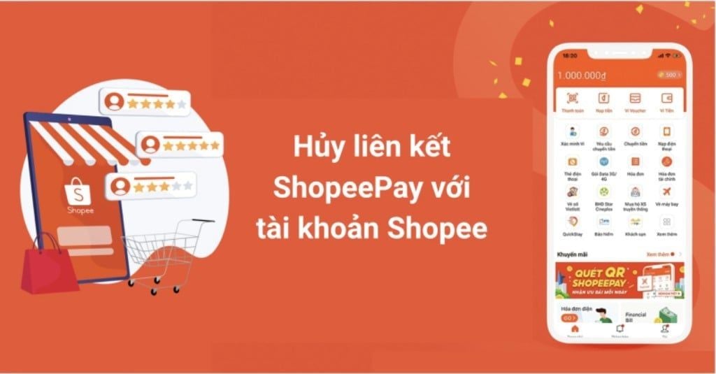 Cách hủy liên kết ShopeePay với Shopee đơn giản nhất 2026