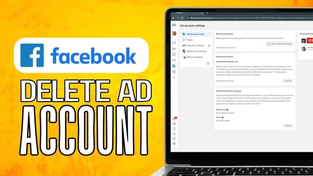 Hướng dẫn cách xóa tài khoản quảng cáo Facebook thành công