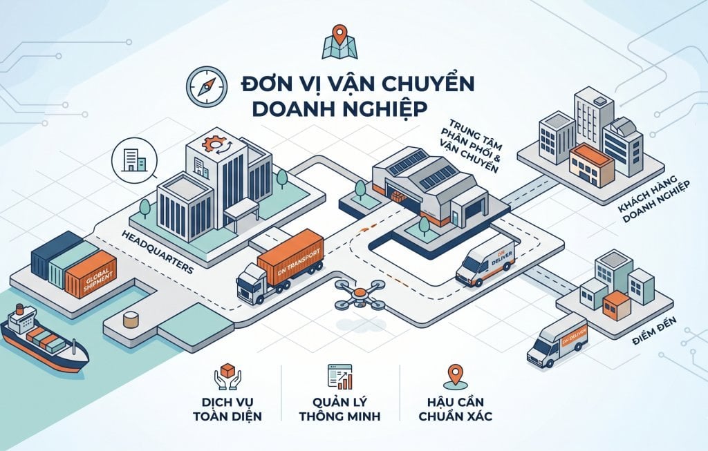 TOP 10 đơn vị vận chuyển doanh nghiệp uy tín và cách chọn