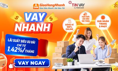 CHỦ SHOP CẦN LÀ CÓ, VAY NHANH TRÊN GIAOHANGNHANH