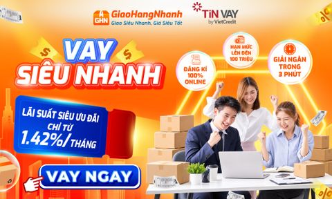 CHỦ SHOP CẦN LÀ CÓ, VAY SIÊU NHANH TRÊN GIAOHANGNHANH