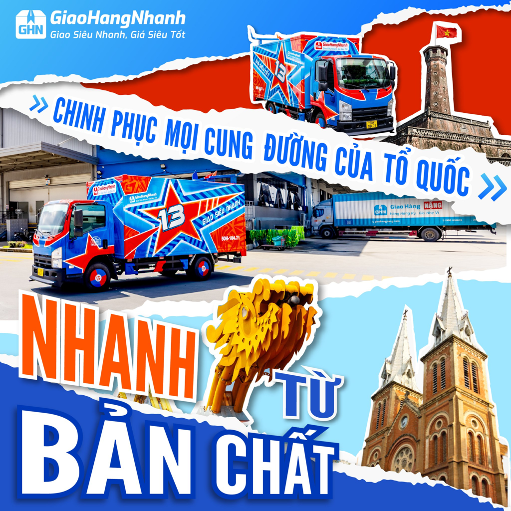Gửi hàng Hà Nội - Sài Gòn tại GHN: Giá rẻ, Nhanh & Uy tín