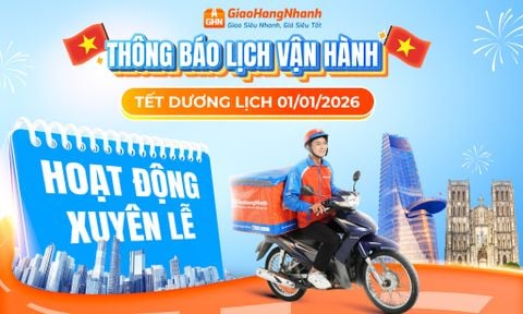 THÔNG BÁO VẬN HÀNH DỊP TẾT DƯƠNG LỊCH 01/01/2026
