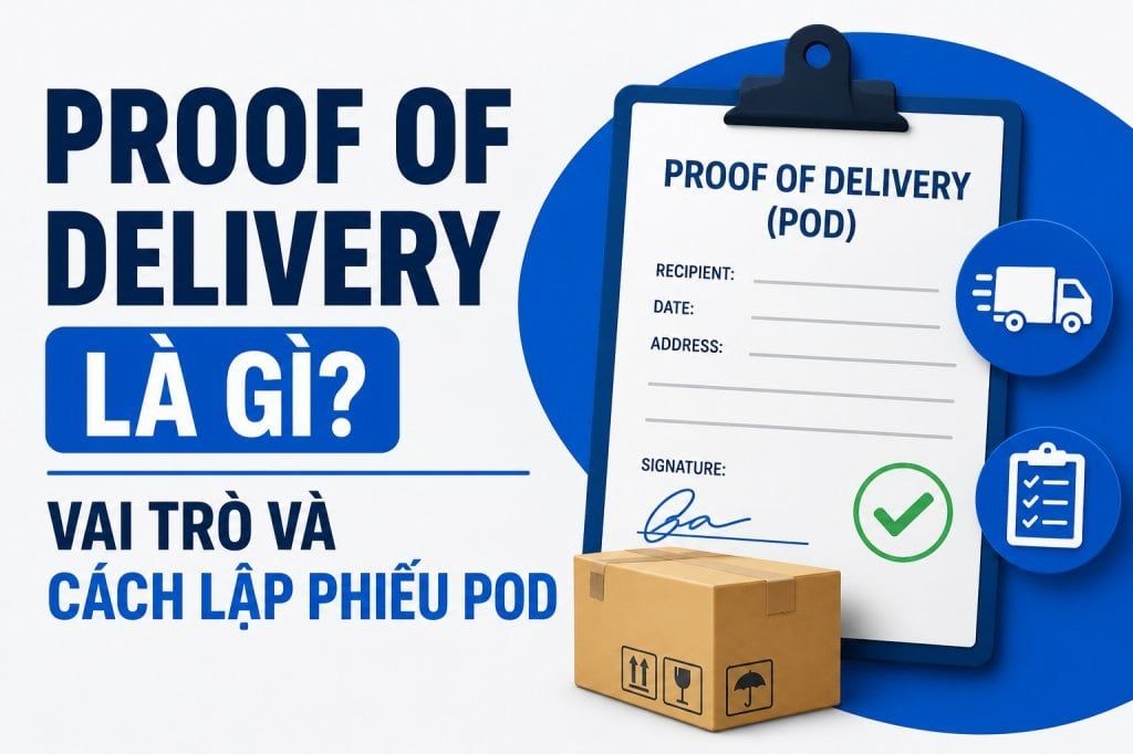 Proof Of Delivery là gì? Vai trò và cách lập phiếu POD
