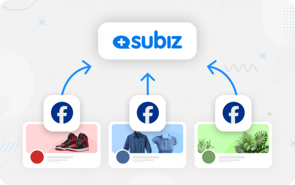 App quản lý page Facebook Subiz