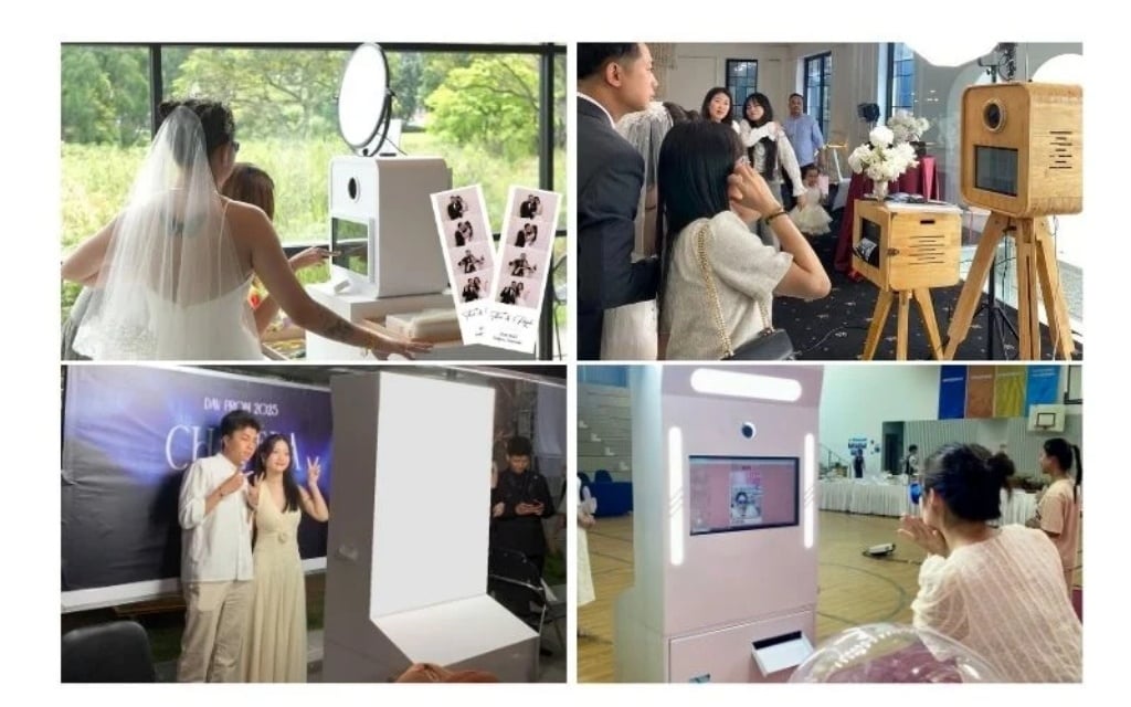 Photo Booth sự kiện giúp shop tăng tương tác với khách hàng tiềm năng