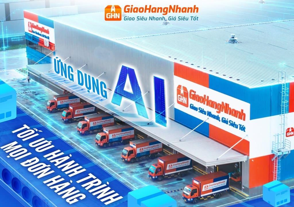 Giao Hàng Nhanh ứng dụng AI tối ưu lộ trình giao hàng