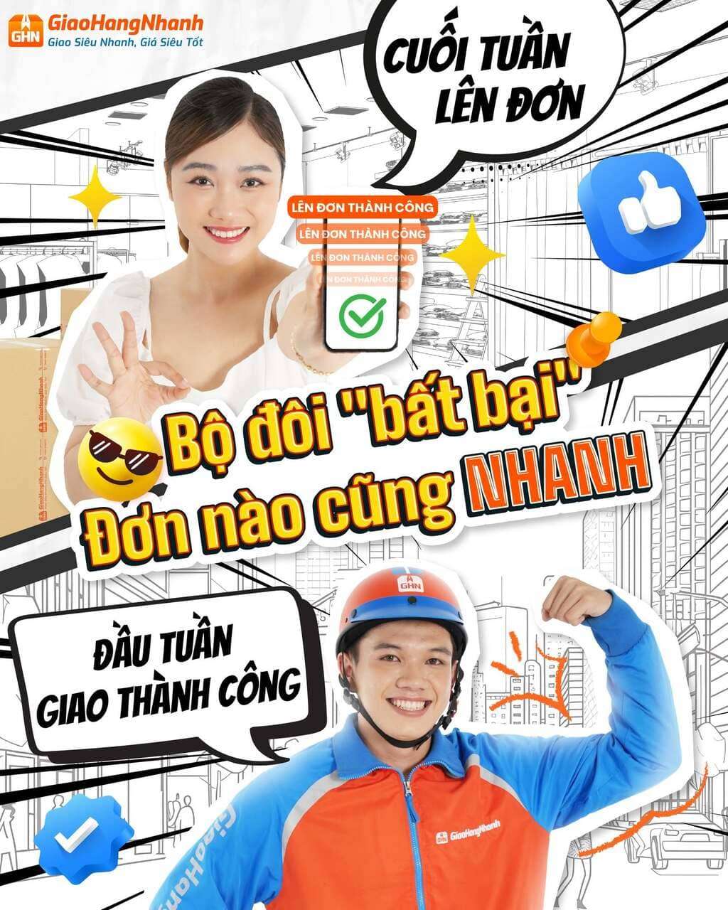 Quản lý đơn hàng hiệu quả cùng Giao Hàng Nhanh