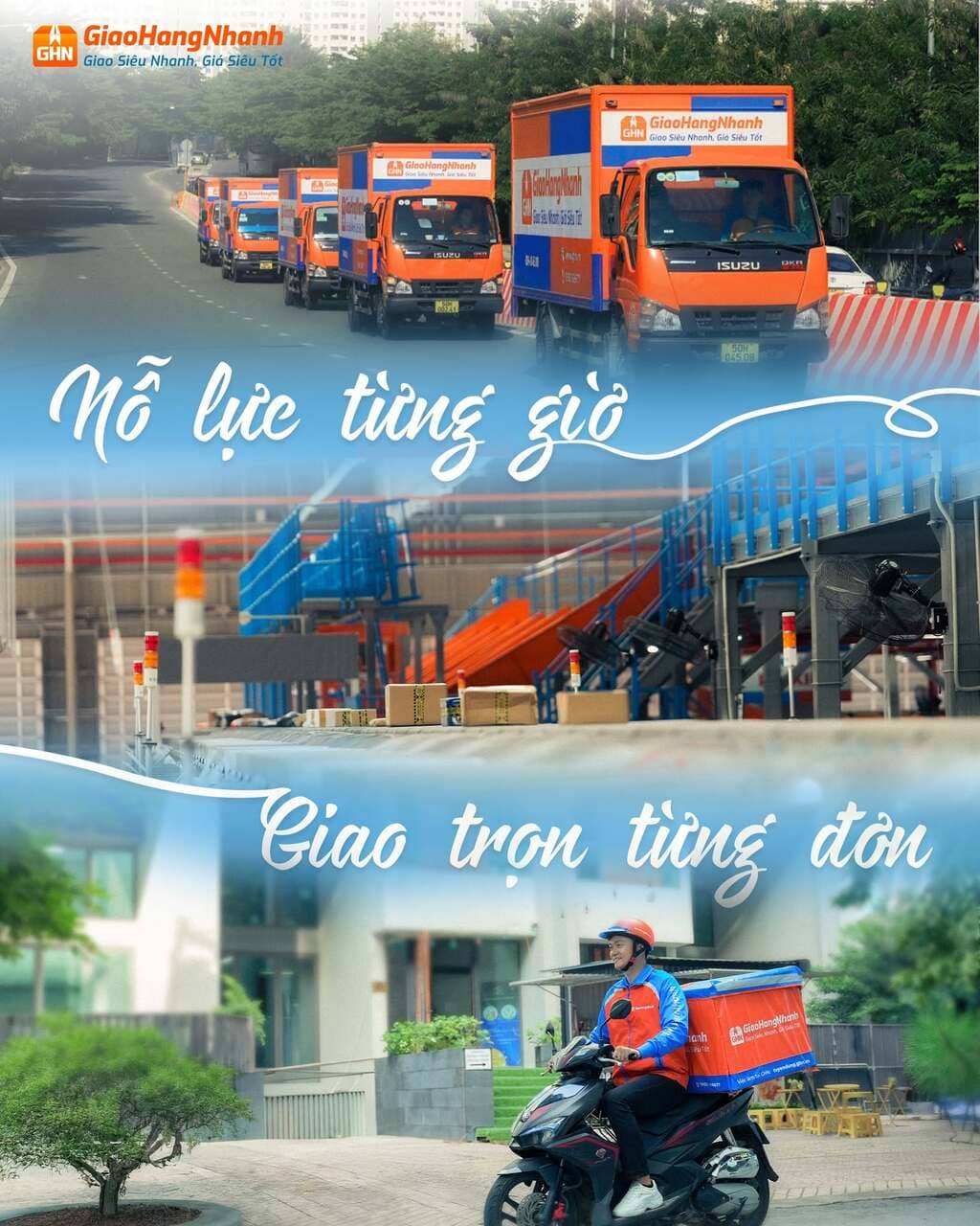Giao Hàng Nhanh giao siêu nhanh, giá siêu tốt