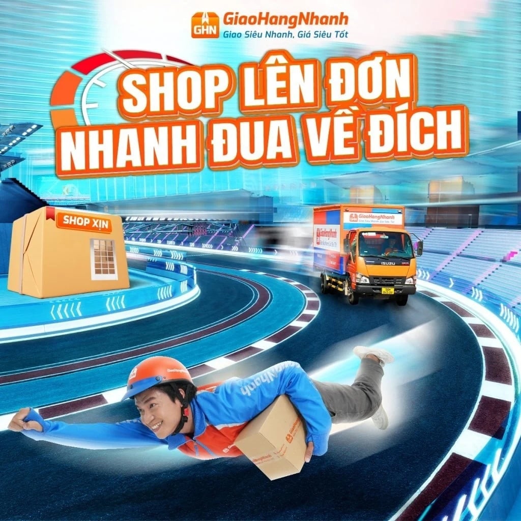 Giao Hàng Nhanh giúp shop vận chuyển đồ toàn quốc nhanh chóng