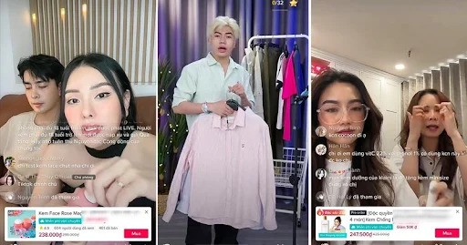Chủ kinh doanh hợp tác với KOL trên TikTok Shop