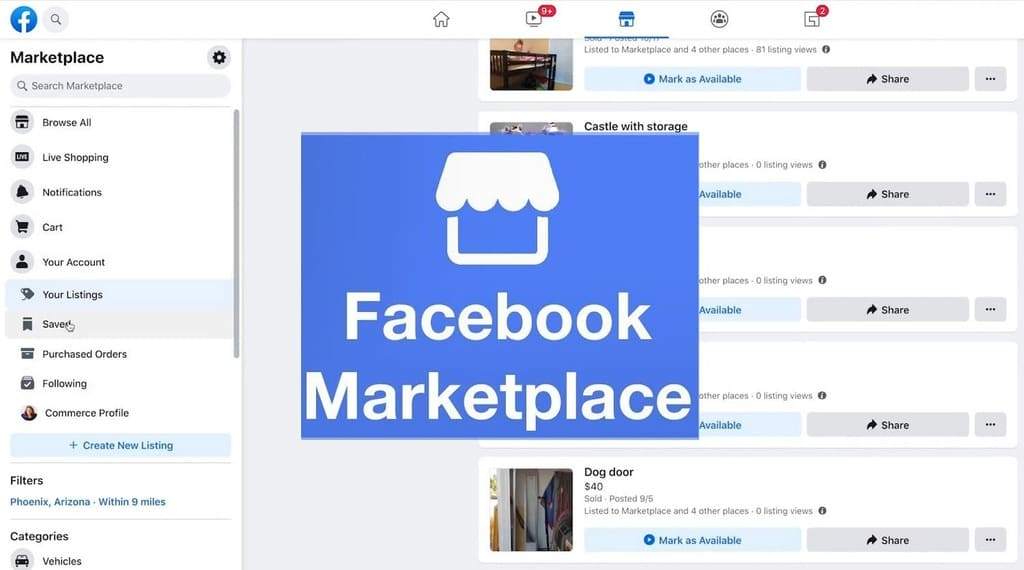 Hướng dẫn cách bật Marketplace Facebook nhanh chóng