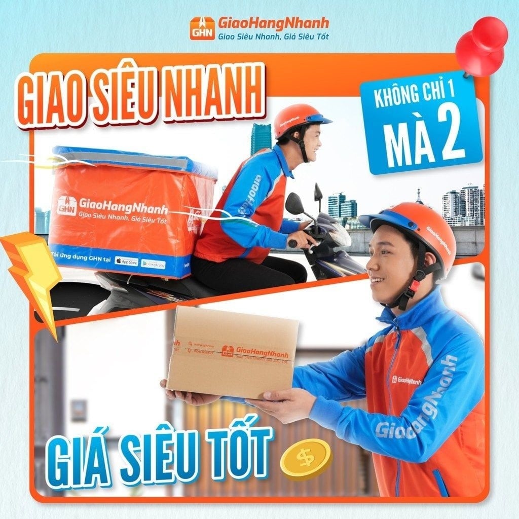 Giao Hàng Nhanh giao nhanh, chi phí hợp lý