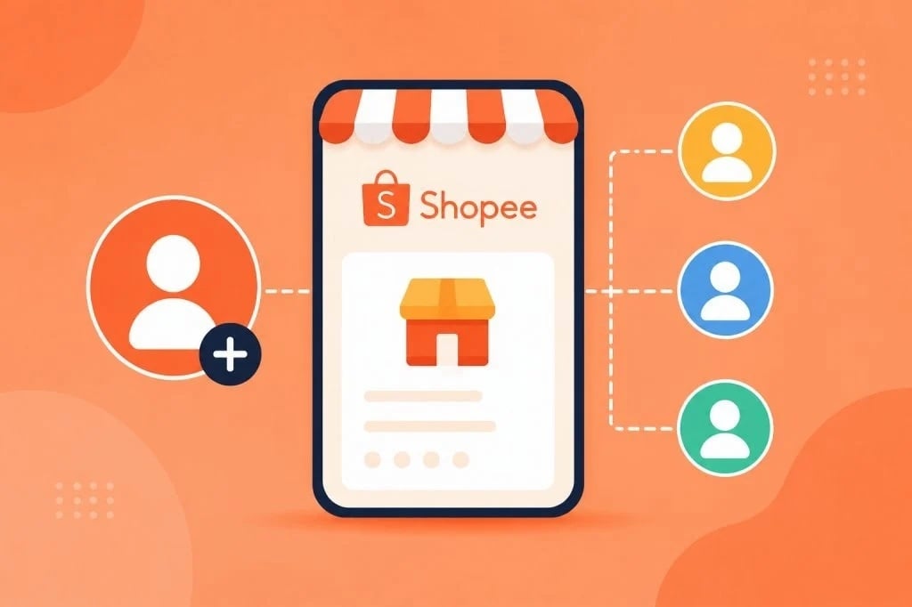 Phân quyền tài khoản phụ để dùng Kênh quản lý kênh Shop hiệu quả