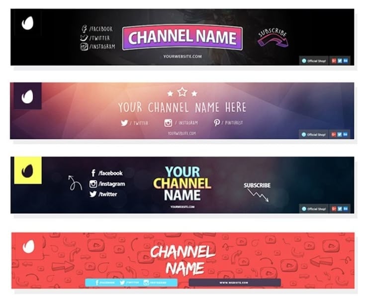 Kích thước bìa YouTube đúng để hiển thị đẹp trên giao diện