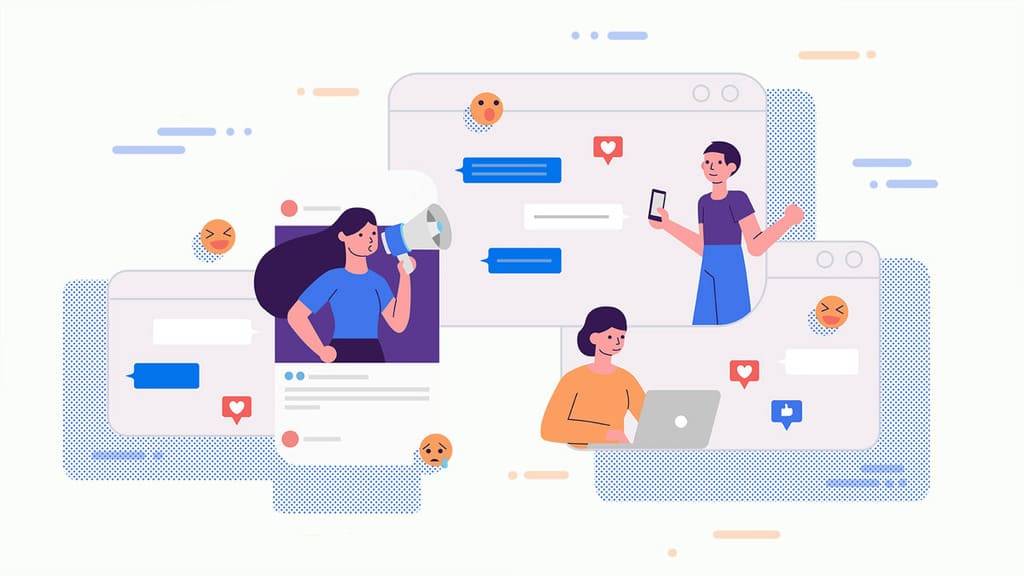Tương tác với khách hàng để khắc phục Facebook bị bóp tương tác