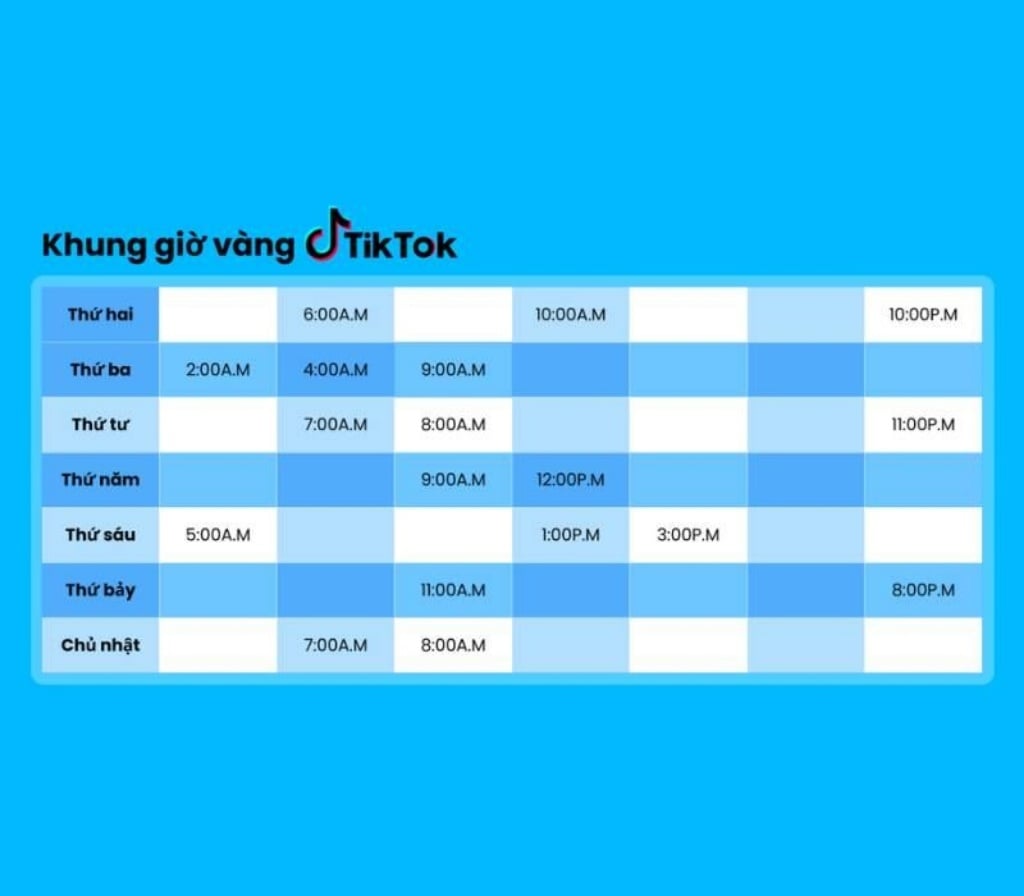Khung giờ vàng livestream TikTok chủ tài khoản cần biết