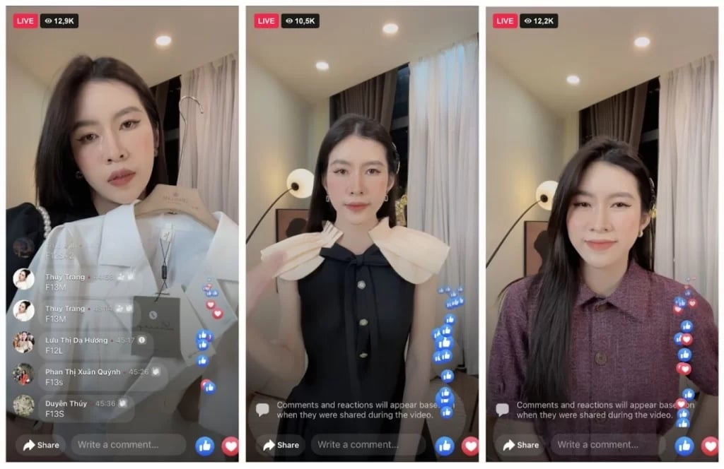 TikTok LIVE hỗ trợ nhà sáng tạo tương tác và nhận quà ảo từ khán giả