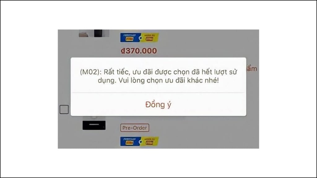 Lỗi Shopee M02 liên quan tới dấu hiệu bất thường của tài khoản